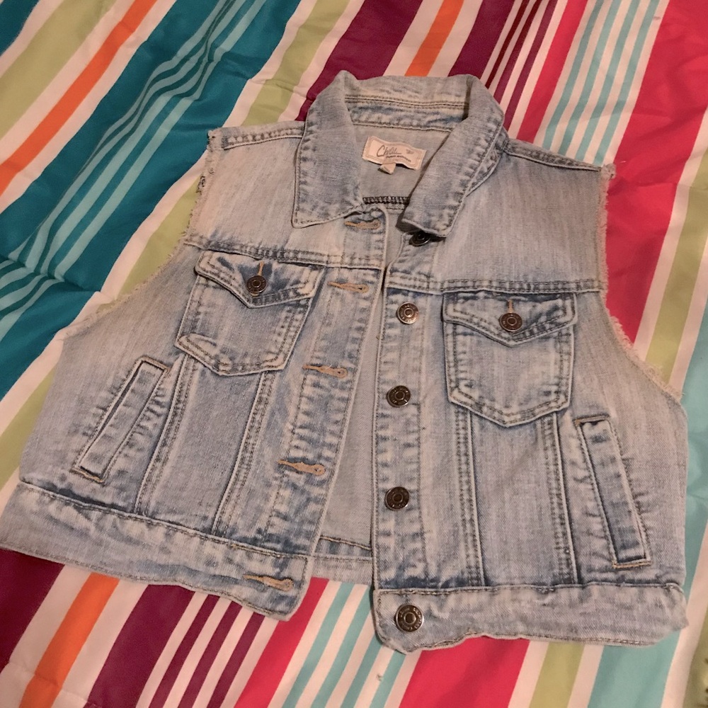 Denim vest